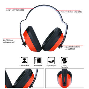 कान के सुरक्षा हेडबैंड सुनने वाले शोर रद्द करने वाले स्पंज इयरमफ - Product Image 6