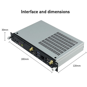 Sharerdp Mini PC Industrial OPS con <span class=keywords><strong>Intel</strong></span> <span class=keywords><strong>Core</strong></span> <span class=keywords><strong>I5</strong></span> de 11ª Generación <span class=keywords><strong>11320H</strong></span>, Cuatro Núcleos, DDR4, para Paneles LCD Inteligentes Interactivos - Product Image 3