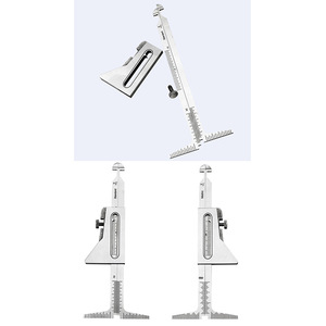 Règle d'inspection de soudure en plastique de grande taille, jauge de faible calibre avec jauge d'alignement décalé, calibre pour la mesure de la hauteur de soudure - Product Image 4