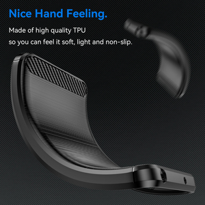 Para <span class=keywords><strong>Motorola</strong></span> Edge 60 <span class=keywords><strong>Pro</strong></span> Case, New Slim Carbon Fiber Texture Brushed Line Soft TPU Fundas para teléfonos móviles para <span class=keywords><strong>Motorola</strong></span> Edge 60 <span class=keywords><strong>Pro</strong></span> - Product Image 5