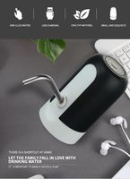Promotion Exceptionnelle Pompe à Eau Intelligente Automatique Rechargeable USB Distributeur d'Eau Portable pour Bouteille