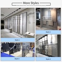 Nouveau style : Présentoir à roulettes pour dalles de marbre, dalles de quartz, carreaux de porcelaine et dalles de granit