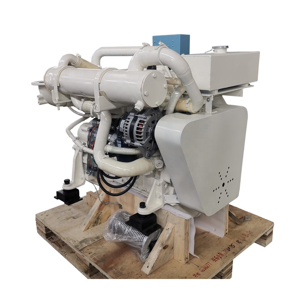 Бортовой морской дизельный двигатель для лодки
