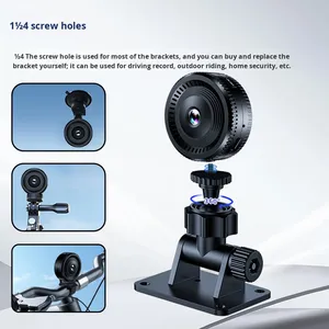 Mini caméra WiFi 1080P sans fil, caméra de sécurité cachée pour intérieur, surveillance de bébé, moniteur pour animaux de compagnie, vision nocturne, détection de mouvement, portable - Product Image 2