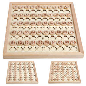 Échiquier <span class=keywords><strong>Sudoku</strong></span> en bois pour enfants labyrinthe numérique pensée logique Puzzle éducatif ensemble de jouets pour adultes enfants en matière mathématique - Product Image 6