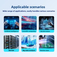 Motherboard Workstation Intel Server satu saluran, baru SATA 256GB DDR4 C621 ATX dengan manajemen IPMI Xeon daya komputasi GPU