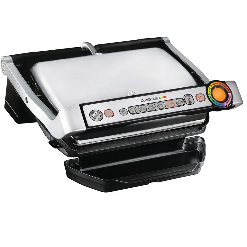 2000W big XXL piastra per barbecue griglia per pressa elettrica a 4 fette con controllo digitale con nuova approvazione CE