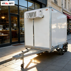 Remorque frigorifique mobile, chambre froide, unité de stockage alimentaire, remorque réfrigérée - Product Image 1