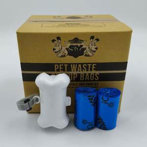 Déchets pour animaux de compagnie Sacs en plastique pour crottes de chien à bas prix Bleu 50 rouleaux Sacs pour crottes de chien de marque personnalisée - Product Image 3