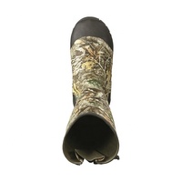 En plein air hommes Cheville Ajustement Isolé Camo Chasse Bottes En Caoutchouc Imperméables