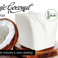 Cire de noix de coco Cinobee pour bougies de massage, bougies parfumées et bougies conteneur