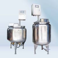 Porschlin acier inoxydable oeuf lait jus stérilisateur lot machines de traitement laitier pasteurisateur de lait utilisé