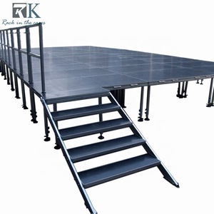 1x1m Mobile Event Truss <b>Stages</b> Easy Install Portable Aluminium <b>Stage</b> for Outdoor Concerts - Product Image 6
