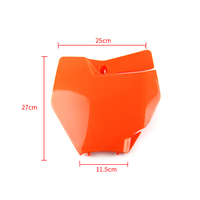 Plaque d'immatriculation avant pour moto de motocross KTM SX SXF XC 125 150 250 300 350 450