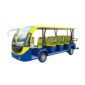 Bus électrique de tourisme 14 places en promotion – Mini-bus sans porte pour sites touristiques, transport de passagers avec climatisation - Product Image 2