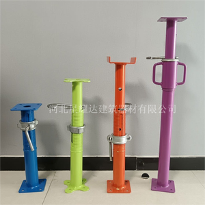 Q235 Heavy-Duty thép hỗ trợ mạ kẽm lớp phủ công nghiệp Trung Quốc Thiết kế có thể điều chỉnh xây dựng giàn giáo đường chéo niềng răng - Product Image 6