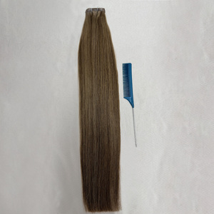 Extensiones de Cabello Europeo Virgen de Doble Trama de Lujo al por Mayor, Precio de Fábrica de Alta Calidad, Cabello Humano Plucharm Genius Weft Vendo - Product Image 3
