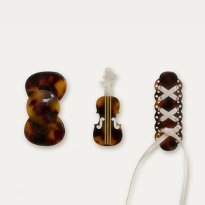 Pinzas para el Cabello de Acetato Hechas a Mano con Diseño de <span class=keywords><strong>Guitarra</strong></span> y Estilo Europeo Americano de Bemay para Mujeres y Niñas - Product Image 1