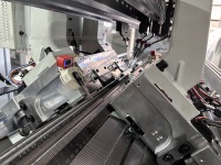 Sistema doble Carro doble Cuello de función completa Máquina de tejer plana computarizada de 80 pulgadas Sistema HQ