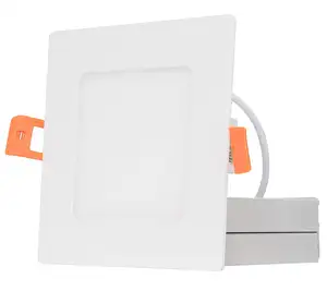 Akıllı LED Downlight kare şekli LED tavan ışık oturma odası için 9W Ultra ince LED Panel AYDINLATMA