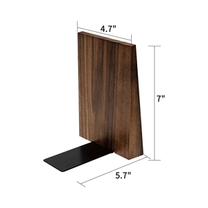 סיטונאי עמיד ספר עץ פרמיה עמיד ספרים כבדים ספרים דקורטיביים למדפים - Product Image 4