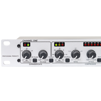 Compresseur limiteur audio numérique professionnel à double canal 166xs avec anti-retour pour système de sonorisation de scène