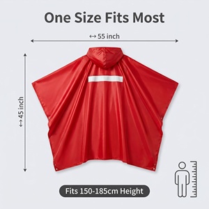 Outdoor Waterproof Multi-functional Three-in-one Reflective Strip Raincoat For Hiking / Climbing / Camping PU Windproof - Product Image 4