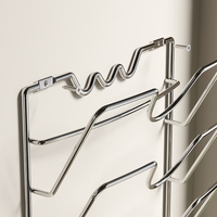 Porte-couvercle de casserole murale pour articles ménagers
