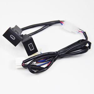 Cargador de Coche Compatible con <span class=keywords><strong>Volkswagen</strong></span> <span class=keywords><strong>Polo</strong></span> <span class=keywords><strong>POLO</strong></span> 11-13, Carga Rápida PD, QC3.0, Conector USB de Carga Rápida Dual - Product Image 3
