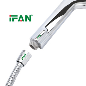 Pommeau de <span class=keywords><strong>douche</strong></span> à main IFAN avec buses anti-colmatage et <span class=keywords><strong>tuyau</strong></span> longue durée pour une décoration de salle de bain moderne - Product Image 5