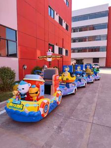 Manèges de parc d'attractions, Jeux pour enfants, Train électrique sans rail, <span class=keywords><strong>Mini</strong></span> train sans rail pour enfants, Trains touristiques amusants pour parcs d'attractions - Product Image 4