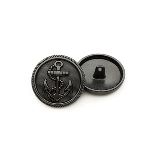 Botones <span class=keywords><strong>de</strong></span> Metal con Diseño <span class=keywords><strong>de</strong></span> <span class=keywords><strong>Ancla</strong></span>, Elegantes y al por Mayor, para Camisas, Abrigos, Gabardinas y Trajes <span class=keywords><strong>de</strong></span> Estilo Británico - Product Image 6