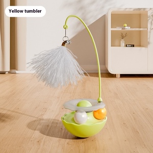 Vaso desmontable de hierba gatera, palo de plumas moderno ecológico, divertido juguete giratorio de hierba gatera, suministros al por mayor para mascotas - Product Image 6