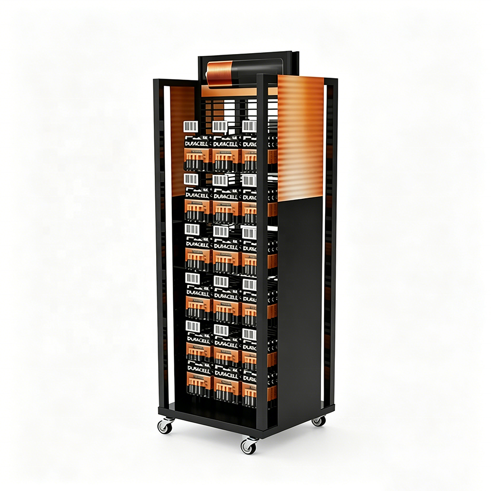カスタムデザインで自立型バッテリーディスプレイ棚を購入-Alibaba.com