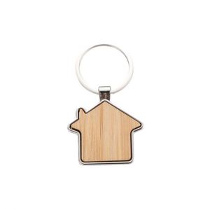 Wooden Laser logo Engraving Wood Keychain,wood <b>Key</b> Chain BAMBOO Keyring Chain for Advertising Promotional Festive Gifts - Product Image 5