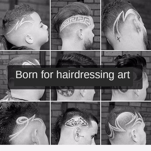 Kit de Afeitado y Recorte de Pelo Impermeable para Hombre, con Cuchillas de Acero Inoxidable USB, Recortadora de Bigote y Láminas en T, Recortadora de Pelo Eléctrica para el Hogar - Product Image 6