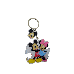 El puede ser personalizado de alta calidad lindo de dibujos animados <span class=keywords><strong>Mickey</strong></span> <span class=keywords><strong>Mouse</strong></span> <span class=keywords><strong>llavero</strong></span> - Product Image 1