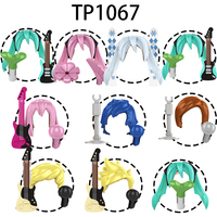 TP1067 Nouveauté Hot Toys Collection de figurines miniatures de chanteurs de dessins animés et d'anime, figurine de construction éducative en briques, jouet en plastique