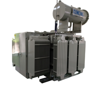 Transformador trifásico montado en plataforma, fabricado en Corea, OEM ODM Kumkang 300kVA/12470D/208Y/120V Pos. LBOR 3PCONDUCTORCU-CU - Product Image 1