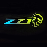 Logo de voiture lumineux à LED, emblème de calandre de voiture, badge de logo avant de voiture, lampe à LED, feux de signalisation de voiture pour véhicule, lumière de logo de voiture