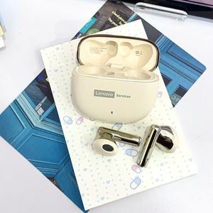 Écouteurs intra-auriculaires Lenovo <span class=keywords><strong>LES</strong></span>-104 BT 6.0 TWS avec réduction de bruit ENC, écouteurs de jeu à faible latence, écouteurs sportifs étanches - Product Image 1