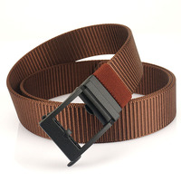 Ceinture tactique élastique pour homme, nouvelle production personnalisée, boucle automatique en alliage, toile en nylon, ceinture polyvalente décontractée, tendance pour jeunes hommes
