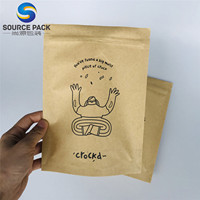 Bolsa Biodegradable con Cierre para Snacks, Dulces y Alimentos, Reutilizable y con Cierre Hermético