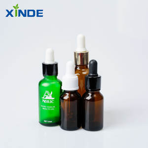 Flacon compte-gouttes en verre dépoli avec logo personnalisé ambre vert bleu pour crème de soin pour visage huiles capillaires flacon <span class=keywords><strong>goutteur</strong></span> cosmétique personnalisé - Product Image 5