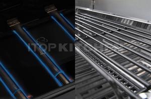 Populaire jardin barbecue en plein air barbecue au charbon de bois commercial robuste gaz gill avec chariot - Product Image 4