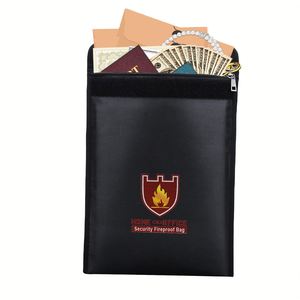 Customized Fireproof & Waterproof <b>Document</b> <b>Bag</b> with Logo Sizes & Colors Options for Office School Home Use - Product Image 2