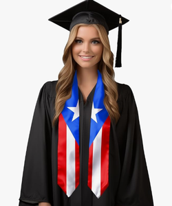 Selempang Wisuda Unisex Desain Khusus Nasional Guyana Bahan Poliester Promosi Grosir Selempang Wisuda Perayaan - Product Image 6