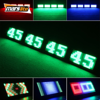 Juego de 10 Luces Estroboscópicas LED RGB 960, Luz Estroboscópica Atómica DMX, Pixel DJ, para Club, Fiesta, DMX RGB LED, Luz para Discoteca