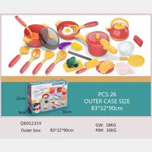 Новая имитация кухонной утвари, настоящая игра для приготовления пищи, ролевая игра, кухонные игрушки для детей
