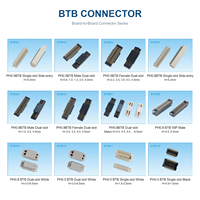 Connettore Board-to-Board BTB ad Alta Velocità, Passo 1.0mm, 60P 80P 100P, Contatti Placcati in Oro per Moduli PCB OEM ODM